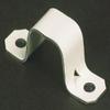 Legrand Wiremold 704WH Mounting Strap Fitting Steel White for Use with 700 Series Single-Channel Steel Surface Raceway view 1