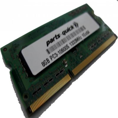 parts-quick 8GB Memory for HP Envy Notebook 17-2002tx DDR3 PC3-10600 1333MHz SODIMM Compatible RAM