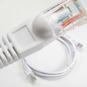 8Ft Cat.6 Molded Snagless Patch Cable White