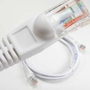 8Ft Cat.6 Molded Snagless Patch Cable White