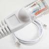 8Ft Cat.6 Molded Snagless Patch Cable White view 1