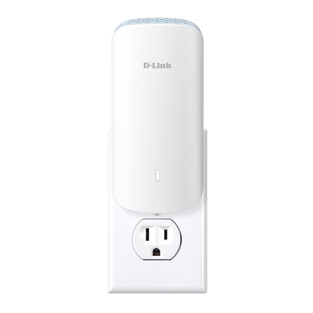 D-Link AX3000 Mesh WiFi 6 Range Extender, Up to 13,999 sq. ft. for Longer Range, Broad Compatibility, Gigabit Ethernet Port, Internet Signal Booster, Wireless Dual-Band Repeater (E30)