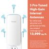 D-Link AX3000 Mesh WiFi 6 Range Extender, Up to 13,999 sq. ft. for Longer Range, Broad Compatibility, Gigabit Ethernet Port, Internet Signal Booster, Wireless Dual-Band Repeater (E30) view 2
