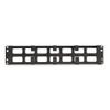 2U Tool-less 5 D-Ring Cable Manager view 3