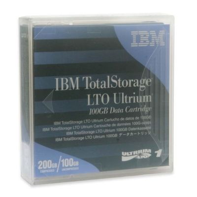 IBM LTO Ultrium 1 Data Cartridge - LTO-1-100 GB (Native) / 200 GB (Compressed) - 2000 ft Tape Length