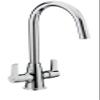Bristan Echo Easy Fit Kitchen Sink Lever Handles Tall Swivel Spout Mixer Tap Faucet Chrome Plated (EC SNK EF C) view 1