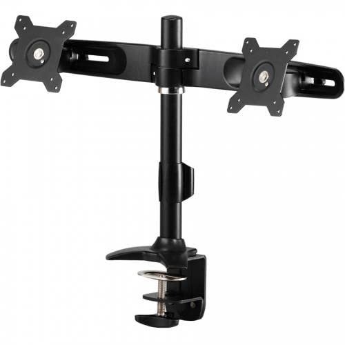 AMER NETWORKS AMR2C DUAL MONITOR STAND WITH DESK CLAMP