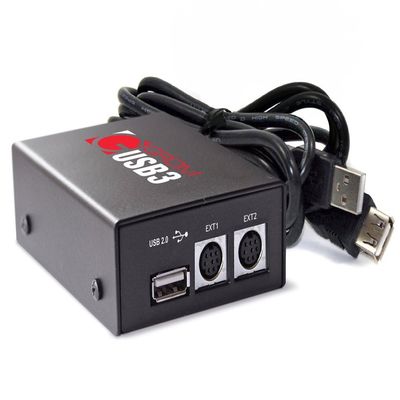 GROM VOL94U3 USB car kit; Compatible with iPhone iPod via USB; Bluetooth AUX Capable with add-on, Compatible with Select Volvo 94-98 Cars