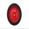 Shepherd Hardware 9593 7-Inch Semi-Pneumatic Rubber Tire, Steel Hub with Grafoil Bearings, Diamond Tread, 1/2-Inch Bore Offset Axle view 3