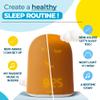REMI - The Ultimate Sleep Solution for Kids - Sleep Trainer, Tracker, Monitor, Night Light, Sound Machine, and Speaker - Time to Wake up Face - Pumpkin view 4