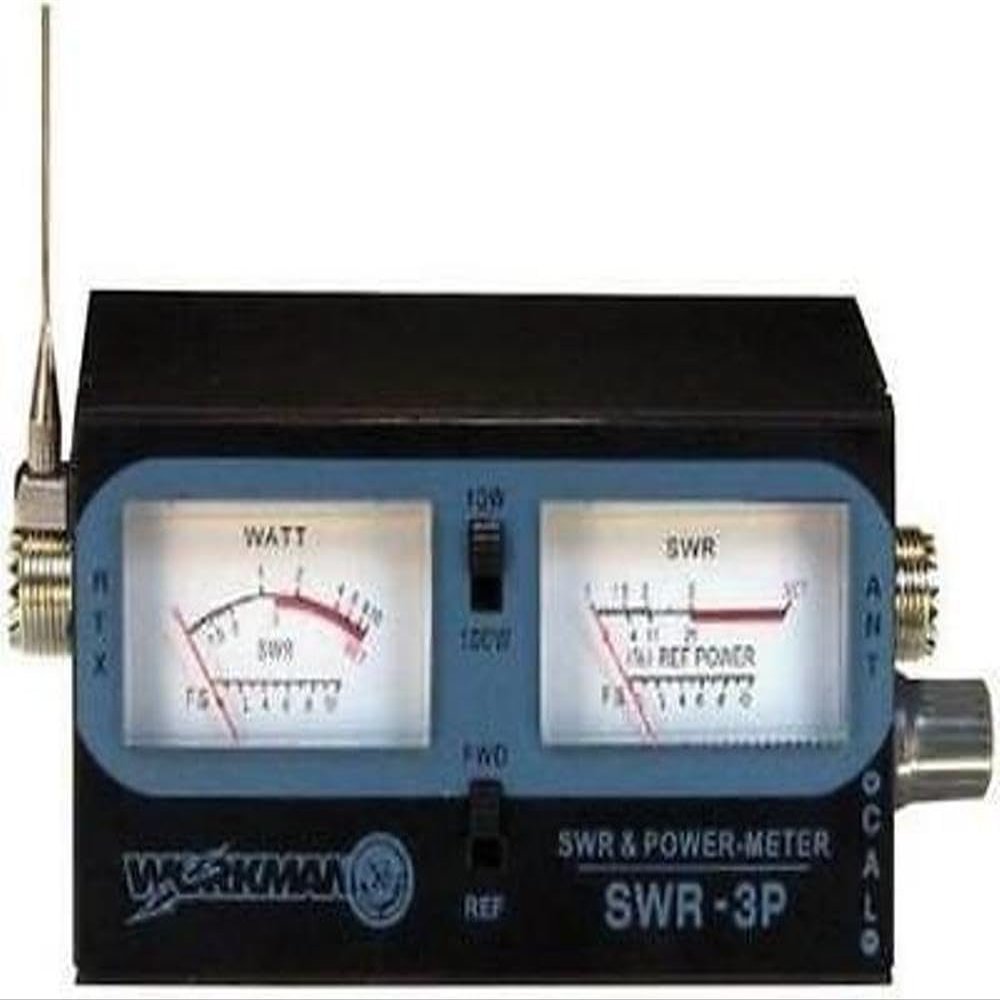 SWR / Power METER for CB Radio 100 Watts - Dual Meters - Workman SWR3P