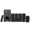 Supersonic SC-38HT 5.1 Surround Channel DVD Home Theater System with DVD/CD Support, Karaoke Mic Jacks, USB Input, FM Radio, 75W Speaker Output, Multi-Language Support, and Remote Control! view 1