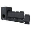 Supersonic SC-38HT 5.1 Surround Channel DVD Home Theater System with DVD/CD Support, Karaoke Mic Jacks, USB Input, FM Radio, 75W Speaker Output, Multi-Language Support, and Remote Control! view 2