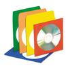 Innovera 39404 CD/DVD Envelopes with Clear Window Assorted Colors 50/Pack view 1