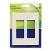 Leviton Decora SCREWLS WALLPLT2G view 1