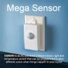 HomeSeer Smart Motion, Temperature & Light Sensor (HSM200), AC Powered, Z-Wave Plus Technology, Includes Programmable RGB LED Indicator, Compatible with HomeSeer, Home Assistant & Hubitat (1-Pack) view 2