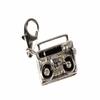 Miniblings Boombox Music Cassette Tape Player Recorder Charm Pendant Mixtape view 1