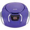 Proscan Elite Portable CD Boombox with AM/FM Radio, Auxiliary - Purple view 1