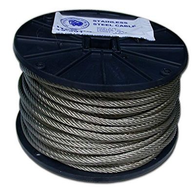 T.W Evans Cordage 19-301 Stainless Steel Cable, 3/16 x 250-Feet