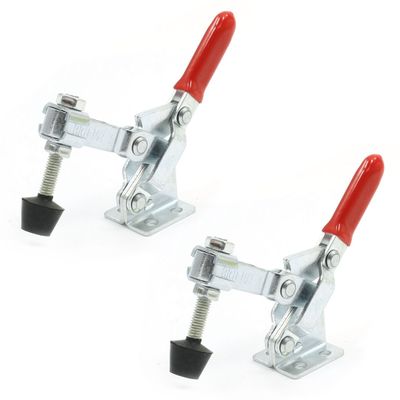 uxcell 2pcs 102B 180Kg 397 Lbs U Shape Bar Red Handgrip Vertical Toggle