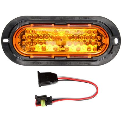 Truck-Lite (60097Y) Front/Park/Turn Lamp and Flange Kit