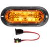 Truck-Lite (60097Y) Front/Park/Turn Lamp and Flange Kit view 1