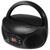 GPX Portable Bluetooth FM Radio Boombox and CD Player, Black (BCB119B) view 1