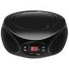 GPX Portable Bluetooth FM Radio Boombox and CD Player, Black (BCB119B) view 3