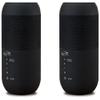 iLive ISBW240BDL ISBW240BDL Bluetooth Indoor and Outdoor Waterproof Speakers with Removable Stakes, 2 Count, Black view 2