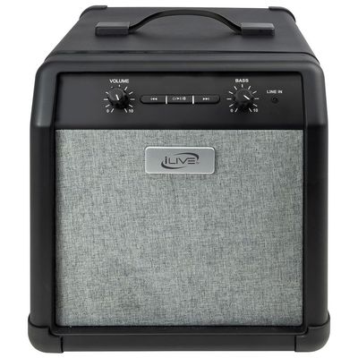 iLive 6-Can Cooler/Bluetooth Speaker Combo Black
