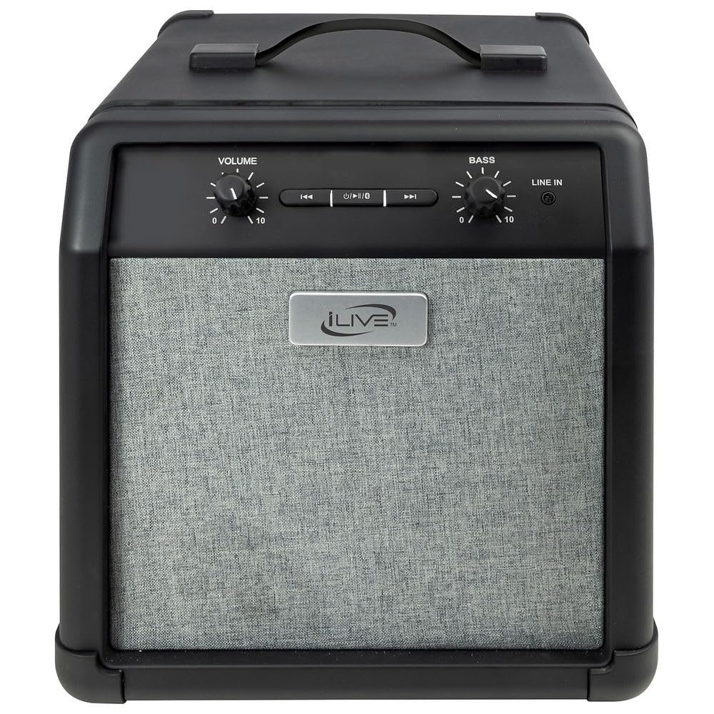 iLive 6-Can Cooler/Bluetooth Speaker Combo Black