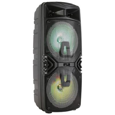 iLive Electronics Wireless Tailgate Party Speaker, Microphone Input, Built-in Rechargeable Battery, Black (ISB310B)
