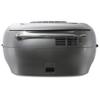 GPX BCA209S Portable Am/FM Boombox with CD and Cassette Player, Silver/Gray view 3