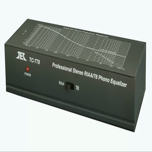 TEC TC-778 RIAA Phono Preamp w/ 78rpm EQ, Premium High Output Adaptor and TC-ADUSB Digital Recording Adaptor Combo