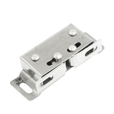 Uxcell 50mm Long Double Ball Catch Cupboard Door Latch Stainless Steel