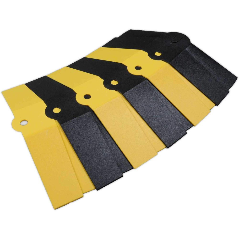 UltraTech 1841 Ultra-Sidewinder Cable Protection, 12" Extension Large, Black/Yellow