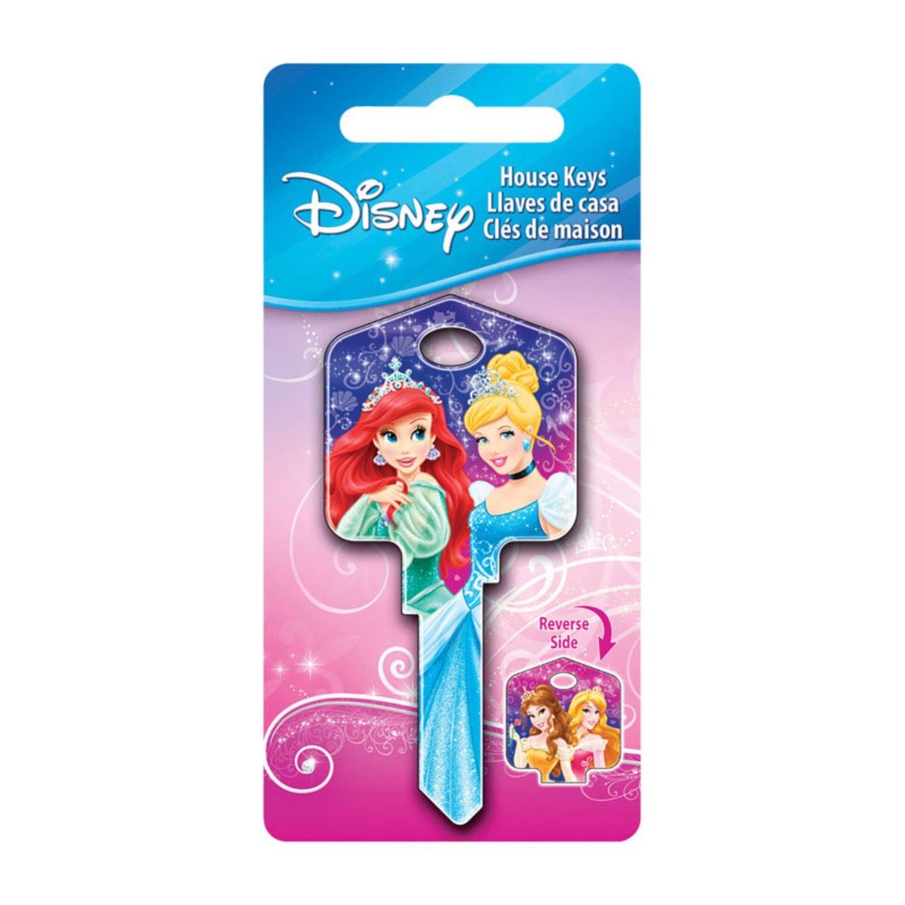Howard Keys Disney Fairy House Key Blank Single Sided for Kwikset and Titan Locks