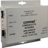 10/100/1000 Mbps Ethernet 2 Port Media Converter + PoE view 1