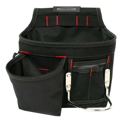 McGuire-Nicholas 23020-Q Mini Carpenter Pouch Quad Series, Black