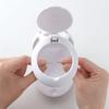 Three R System 3R Three-Ring System Portable Stand Magnifier with LED Multi-Loupe [viacurio] Lens Magnification of About 3 Times with Folding Strap White 3R-LIGHT-04WH, Clear view 4