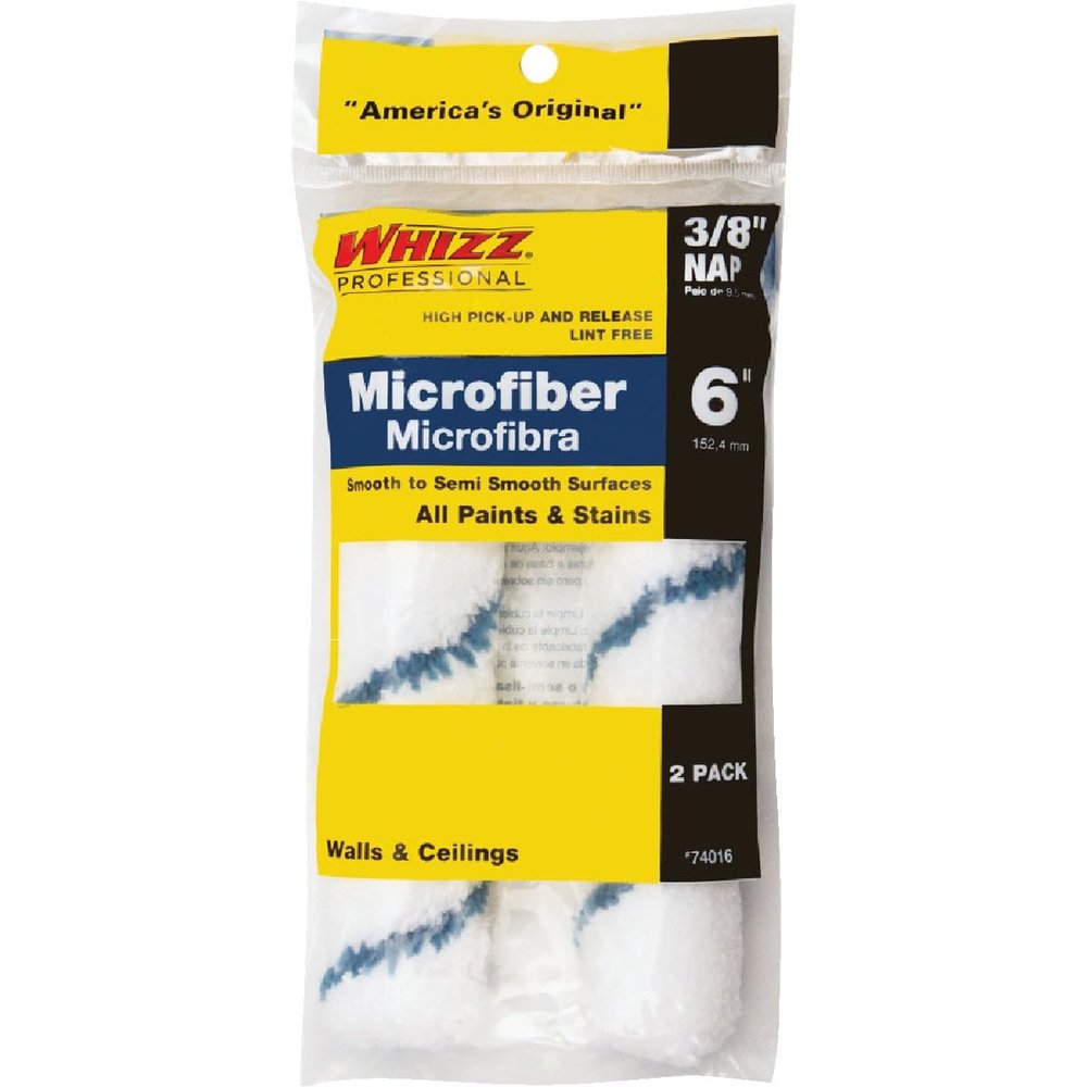 MICROFIBER MINI 2PK 6"