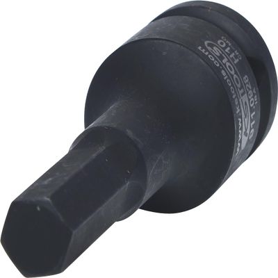 KS TOOLS 1/2" Impact bit Socket Hexagon, 10mm, on Hang tag