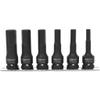 KS TOOLS 1/2" Impact bit Socket Set, Long, 6 pcs view 1