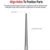 TEKTON 3/16 Inch Alignment Punch | 66175 | Made in USA view 2