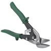 Malco AVM7 Mini Aviation Snips | Right & Straight Cutting Offset Design | Compact 7-1/8" Length for Tight Spaces | 24-Gauge Capacity | 3/4" Cut Forged Steel Jaws | Green Handle view 1