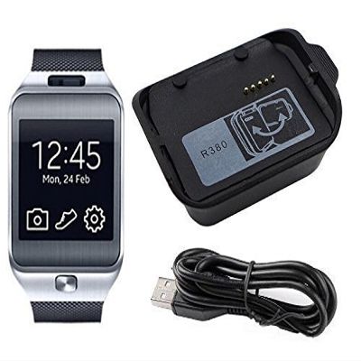 Tougs Galaxy Gear 2 Charger,Charger Charging Cradle Dock for Samsung Galaxy Gear 2nd R380 Smart Watch (Galaxy Gear 2 [R380])
