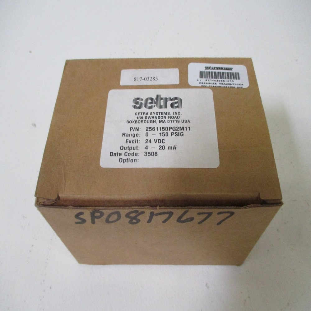 SETRA SYSTEMS INC 2561150PG2M11 0/150# 1/4" # Xducr;4-20mA Out