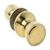 Homeplus Door Lock Passage Tulip Polished Brass view 1