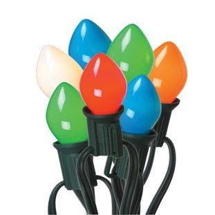Ace Trading - Si6 Celebrations Indoor/Outdoor Light Set Multi-Colored Ceramic Ul Listed