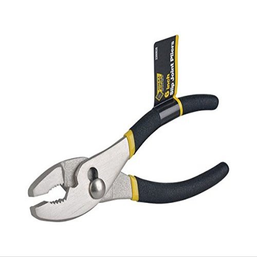 Ace Trading - General Tech Int Steel Grip Slip Joint Pliers 6" Chrome Plated, Drop Forged Carbon Steel